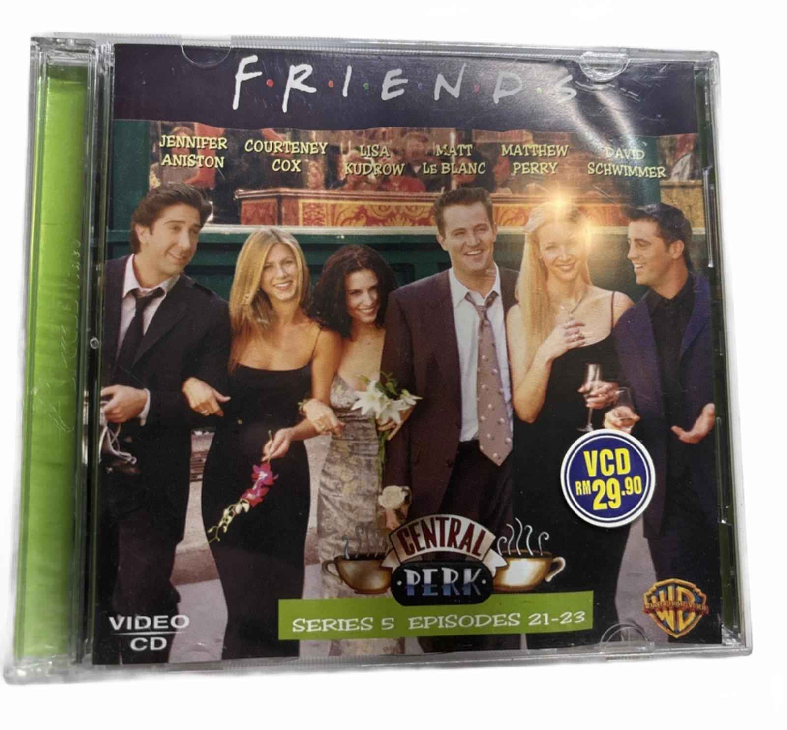 Mega Rare 1999 Friends Season 5 Episodes 21-32 Original Video CD VCD Set