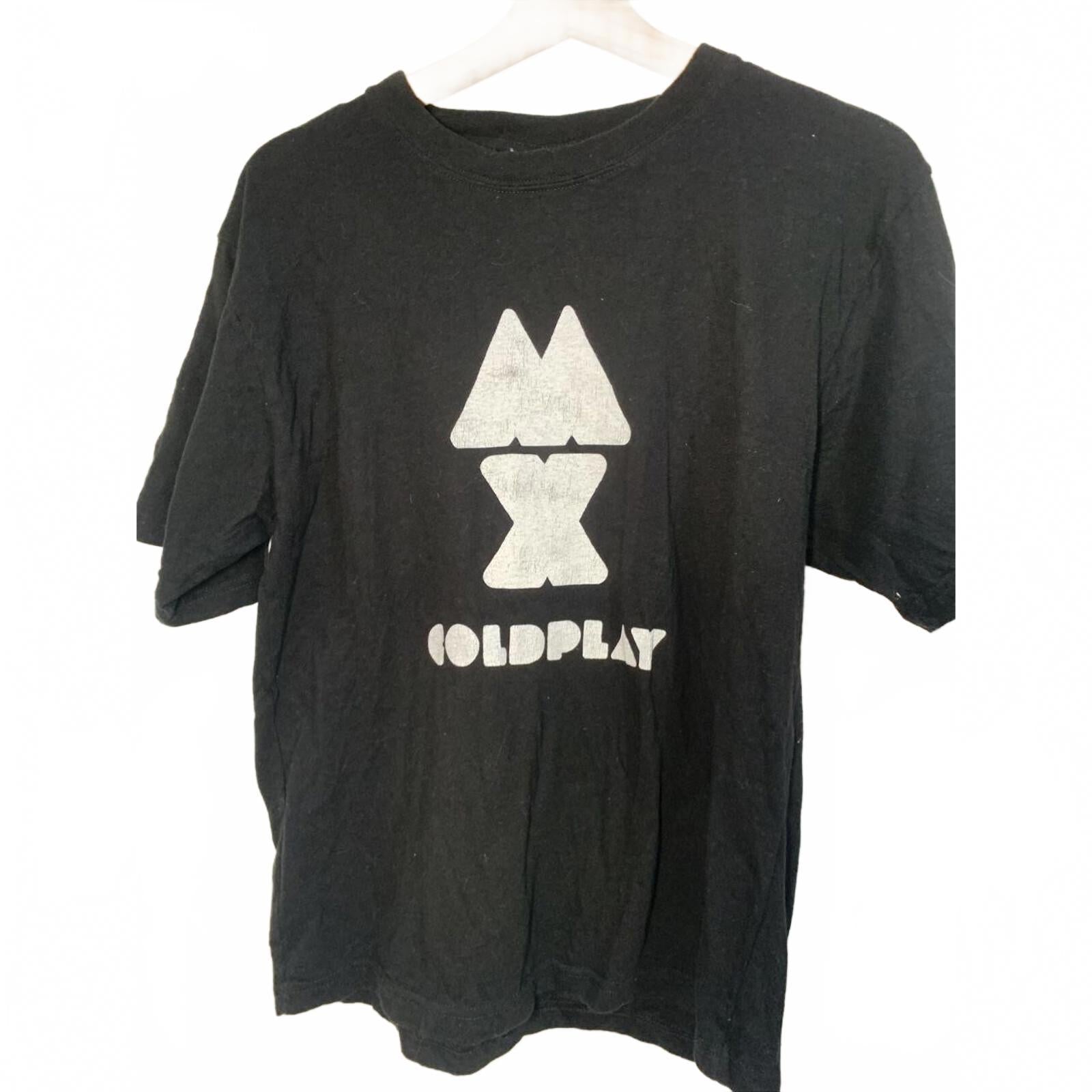 Vintage Coldplay Australia Tour T-Shirt 2011 Mylo Xyloto Small - Come Sell Nearly Anything