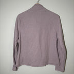 Crane Womens Large Full Zip Jacket Pink Heather Merino Wool Blend BNWT - Come Sell Nearly Anything