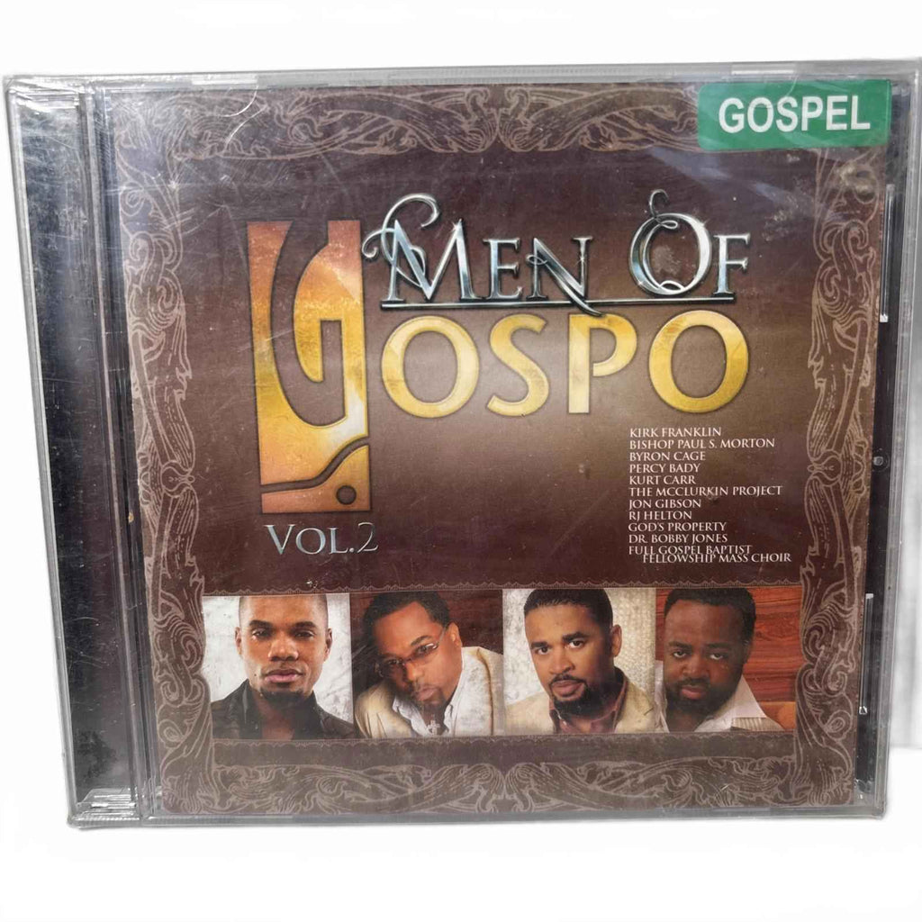 MEN OF GOSPO, VOL 2 CD **Brand New** Factory-Sealed, Various Artists