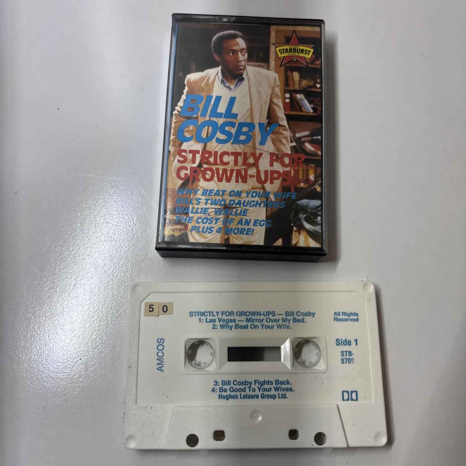 BILL COSBY Strictly For Grown UPS Original Stand Up Cassette Tape Free Postage O