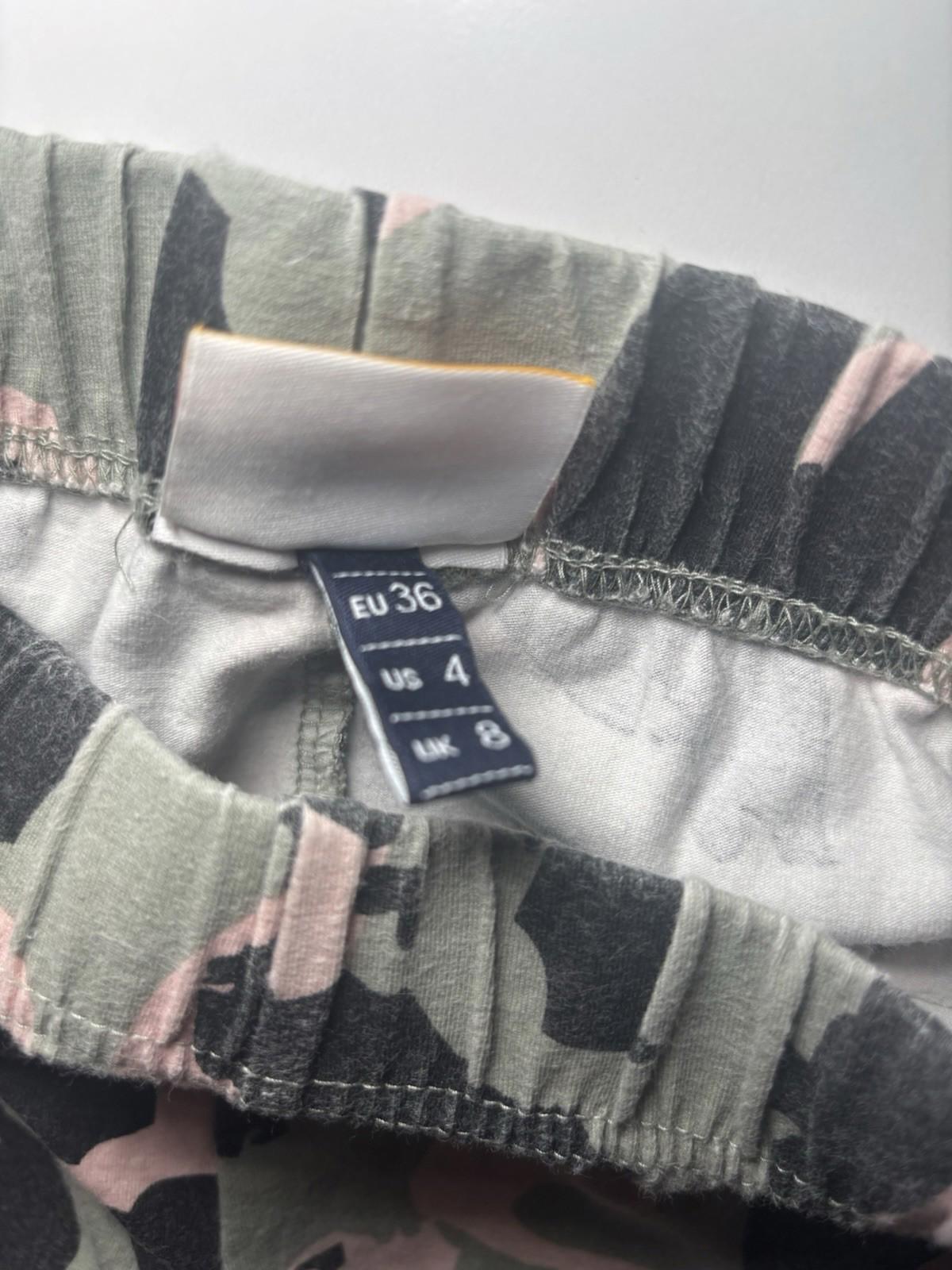 Ellesse Women's Jog Pants - Camo Big Old Logo Multicoloured- Size UK 8 US 4 E36 - Come Sell Nearly Anything