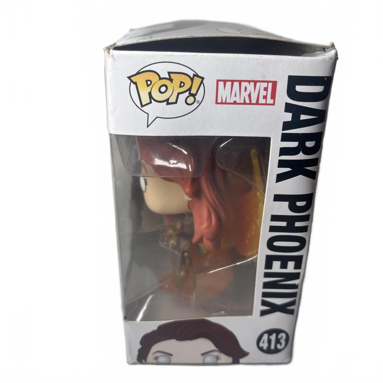 Dark Phoenix X-Men Funko Pop Vinyl #413 (Special Edition) New In Damaged Box