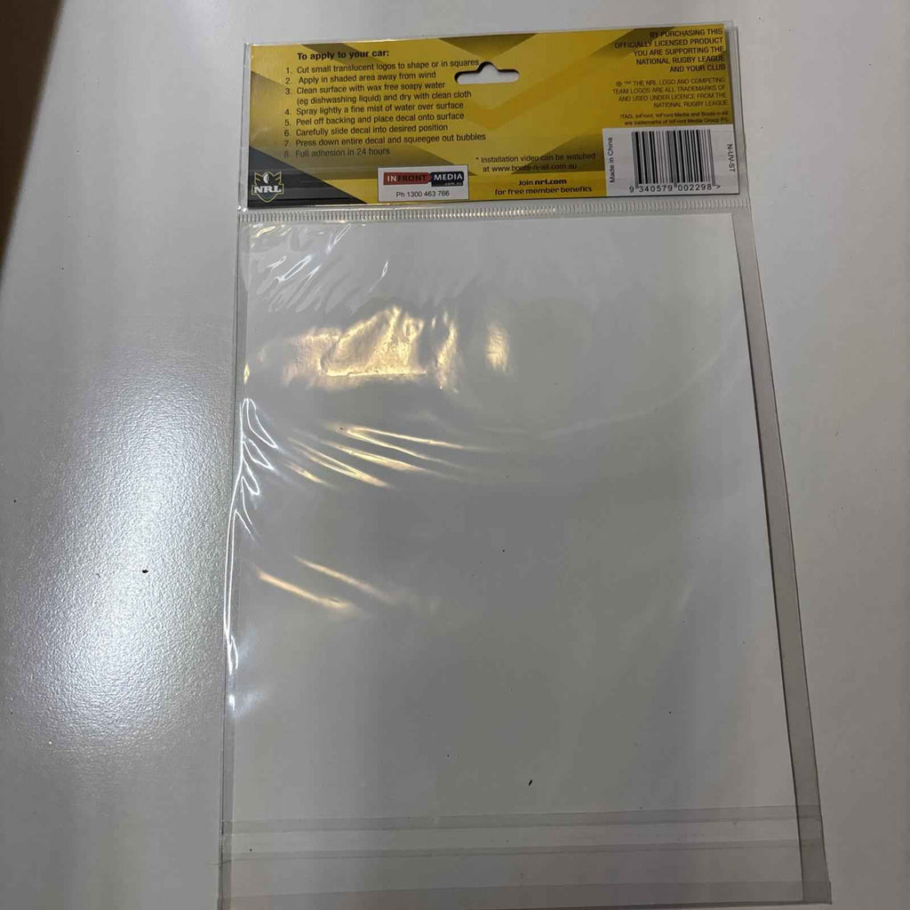 Melbourne Storm NRL UV Car Decal * 5 Stickers per sheet