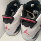 Nike Air Jordan VI 6 Retro White Bright Grape GS Grade School 543390-127 Size 2Y