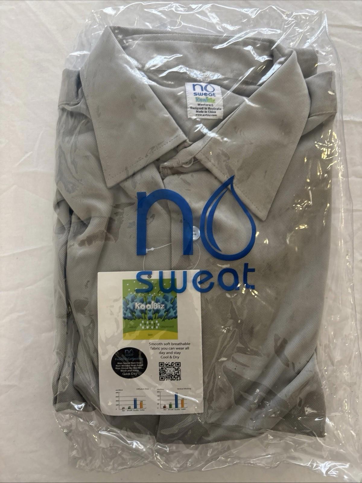 Genuine No Sweat Resistant Shirt Exercise Gym Work & Stay Dry L - Come Sell Nearly Anything