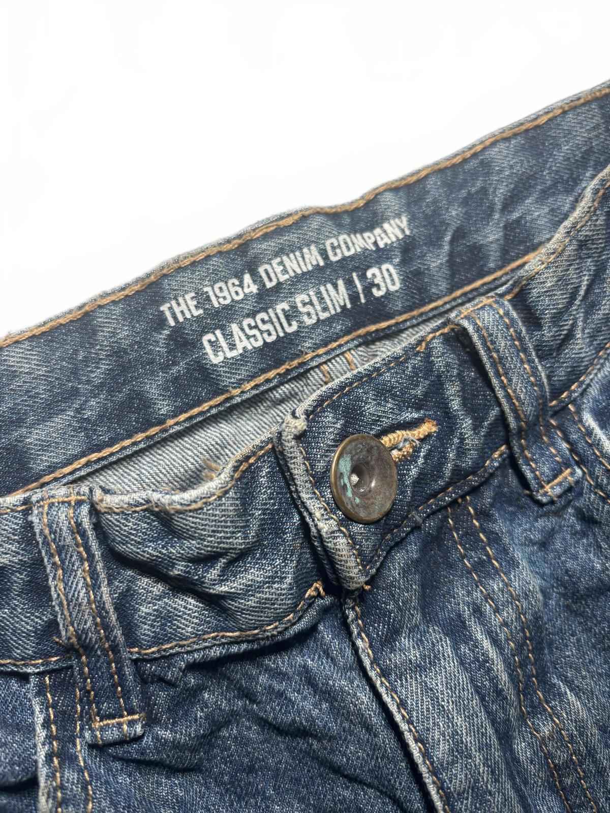 The 1964 Denim Company Men's Classic Slim Jeans Size 30