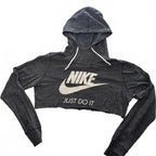 Nike Women's Cropped Hoodie Large Casual Streetwear Summer