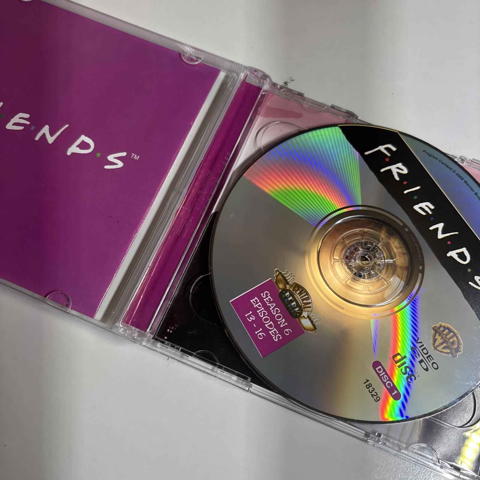 Mega Rare 2000 Friends Season 6 Episodes 13-16 Original Video CD VCD