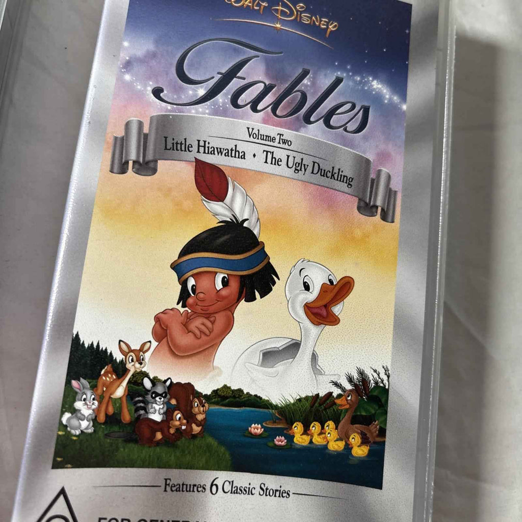 Fables - Volume 1 & 2 - Walt Disney - VHS Video