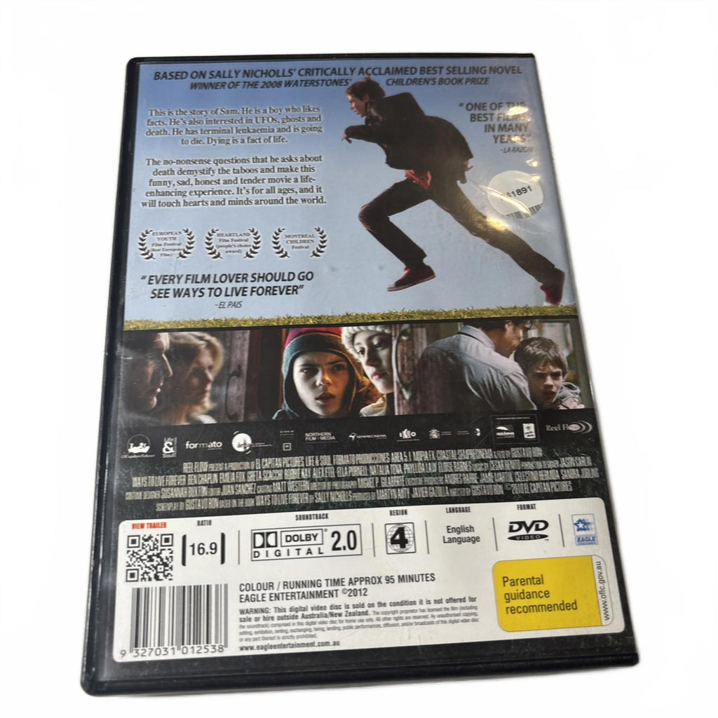 Ways To Live Forever DVD Region 4 - Come Sell Nearly Anything