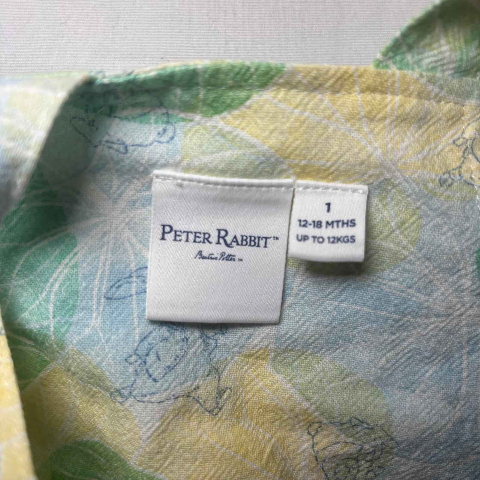 Peter Rabbit Baby Romper Overalls 12-18 Months Baby Clothing