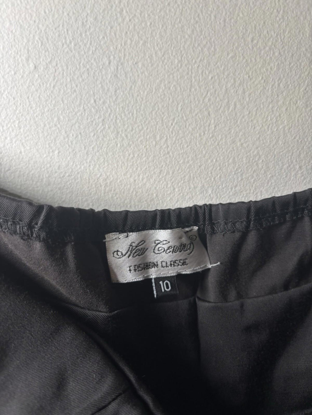 New Century Women's Strapless Black Dress Size 10 Elegant Evening Wear - Come Sell Nearly Anything