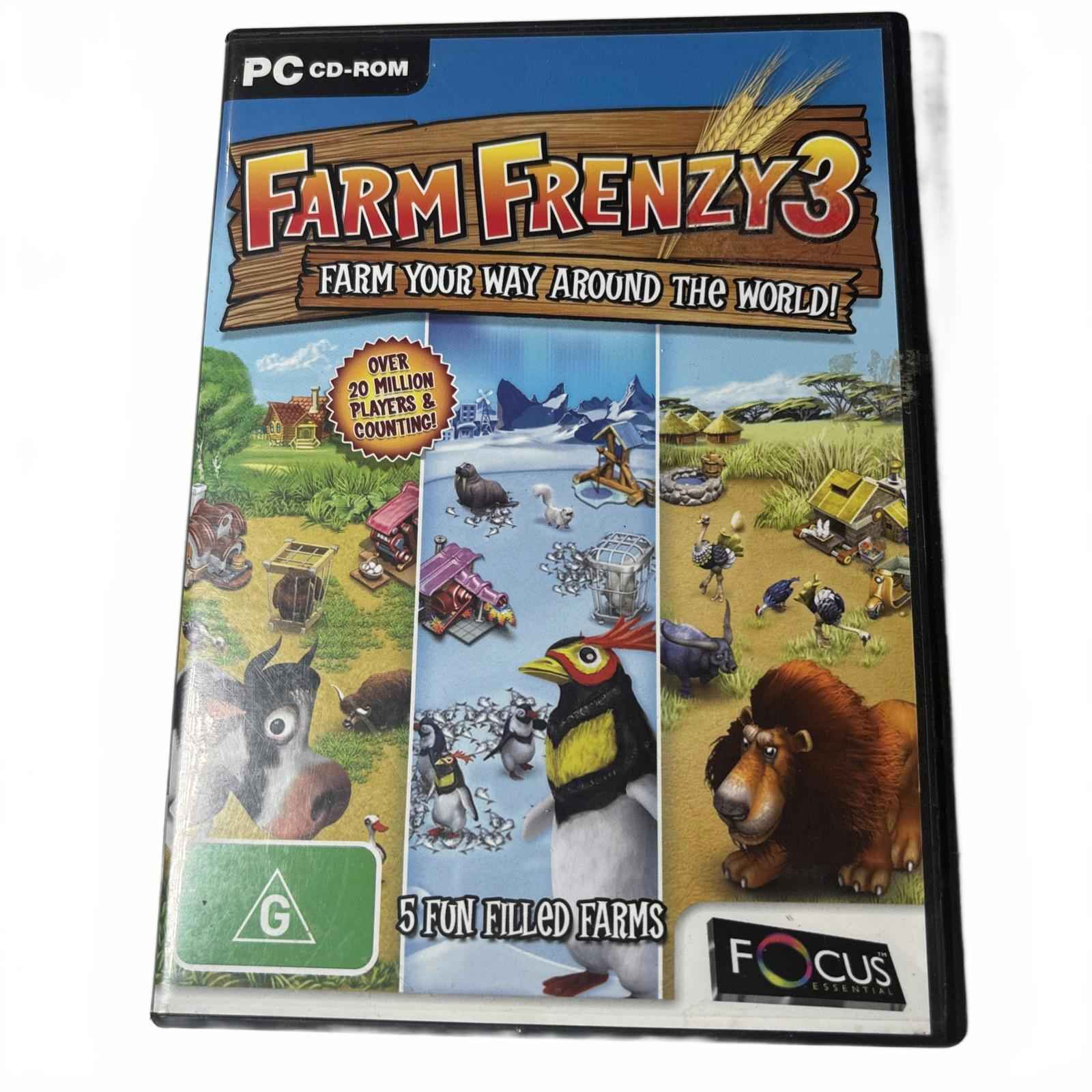 Farm Frenzy 3 - PC Rom -(b40/56)ukimport Free Postage