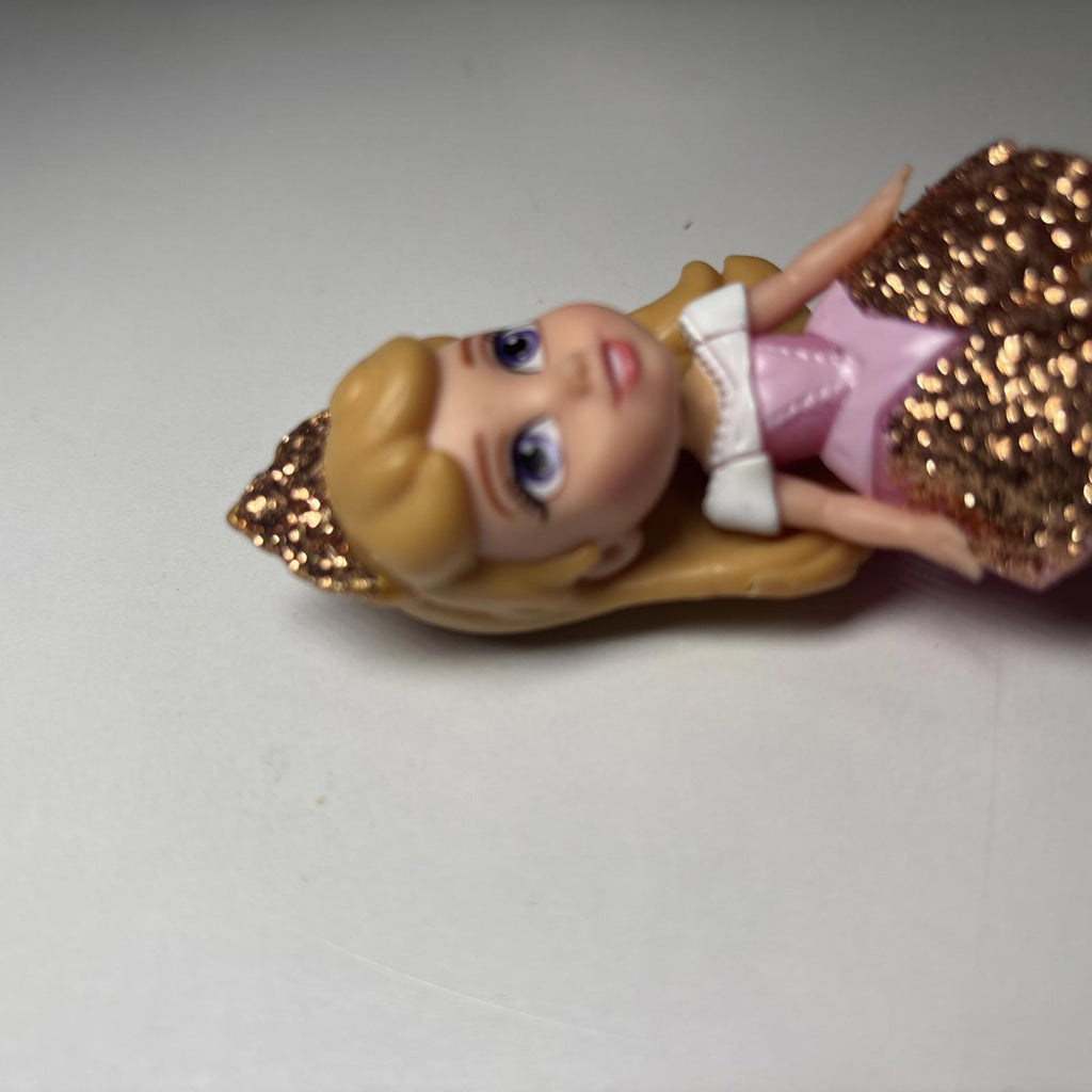 Disney Princess Mini Aurora 3.5" Posable Doll Sleeping Beauty with Glitter