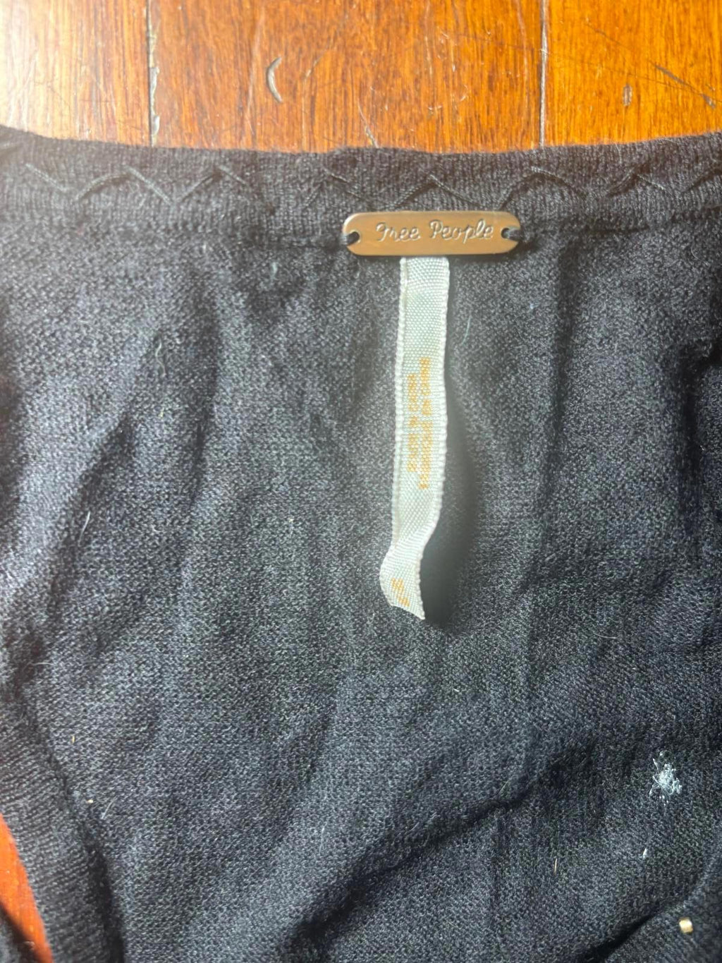 Free People Black Sleeveless Dress with Embellished Neckline - Come Sell Nearly Anything