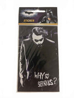 Batman Joker 'Why So Serious?' Sticker