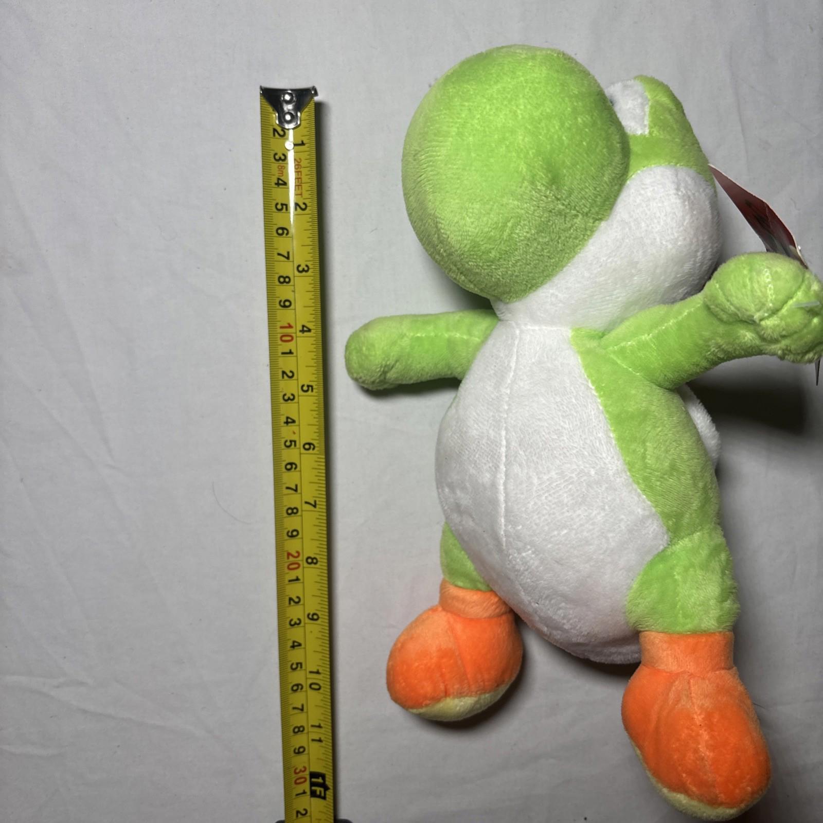 Licensed Nintendo Super Mario Bros -Green Yoshi Plush Soft Toy 18cm - Brand New