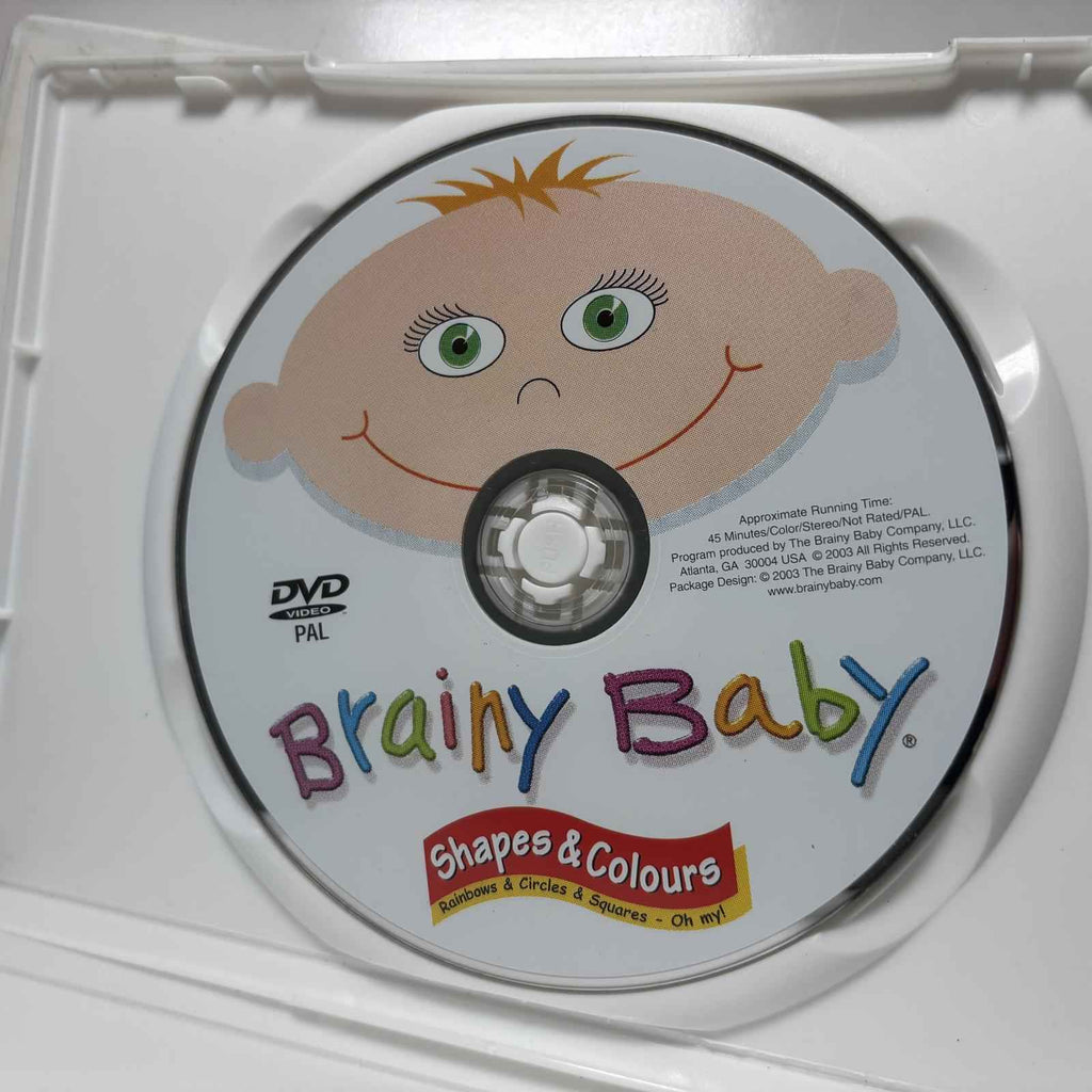 Brainy Baby Educational DVDs - Animals & Shapes and Colours