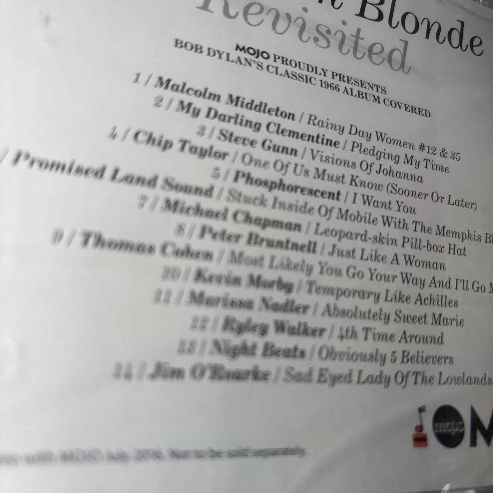 Bob Dylan Covered - Blonde On Blonde Revisited [MOJO CD] (2016) New/Sealed Crack