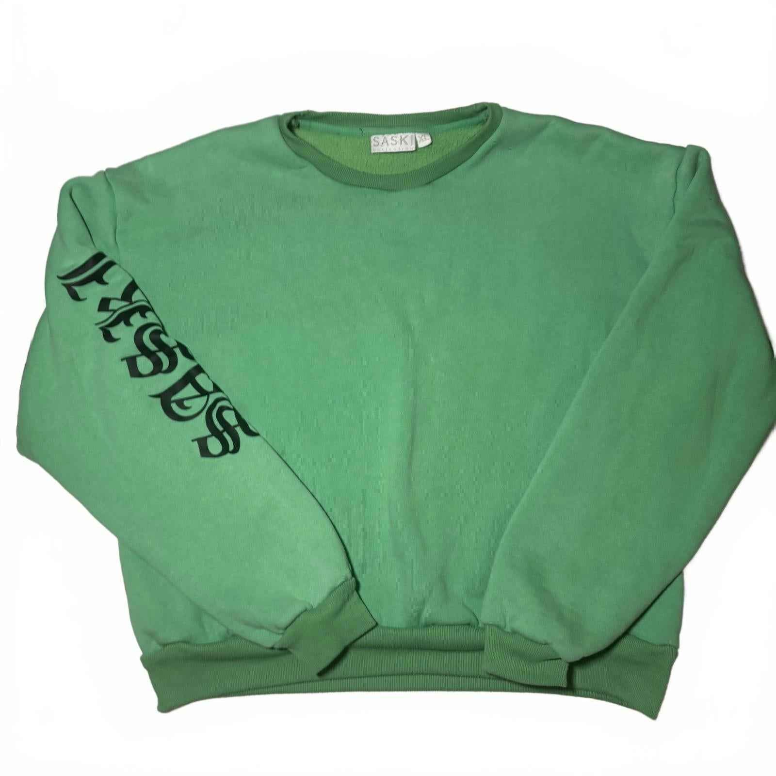 SASKI XL Green Men's Sweatshirt #Menswear #Sweatshirt #CasualWear