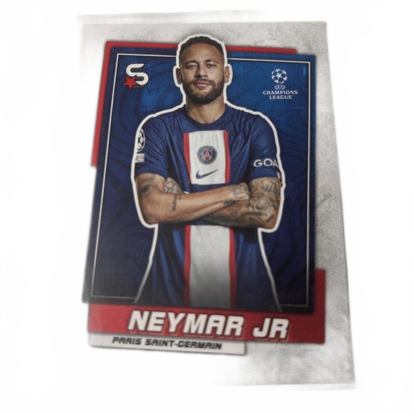 2022-23 Topps UEFA Superstars Neymar Jr. #136 Competition Superstar