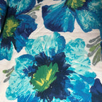 Chico Loco Women's Floral Skirt Size 14 Blue White Green #WomensSkirt #FloralSkq - Come Sell Nearly Anything
