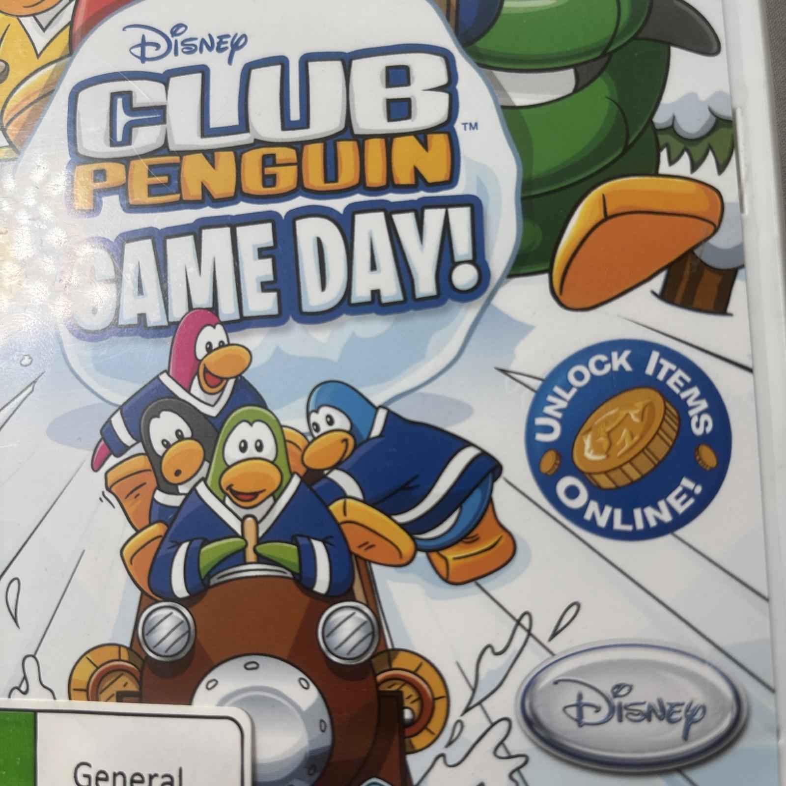 Club Penguin Game Day - Complete With Manual - PAL Nintendo Wii