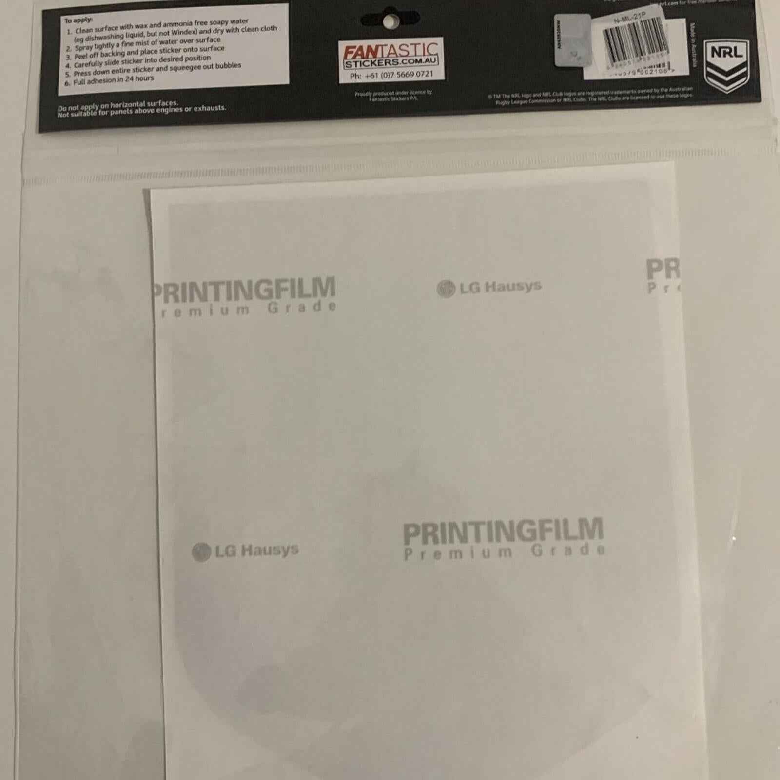 NRL Penrith Panthers 2021 Premiers MEGA Car Decal / Sticker - FREE POST. 25cm