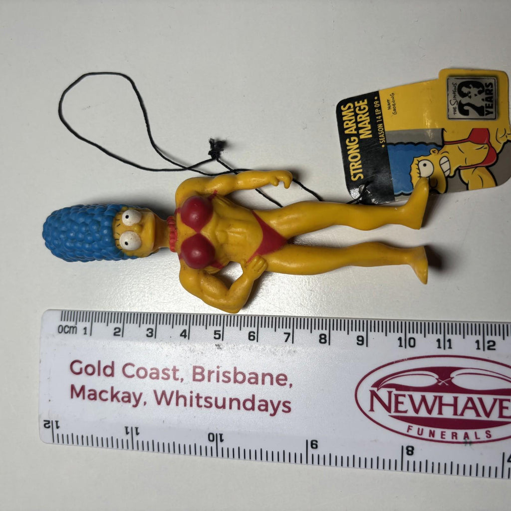 The Simpsons Figurines Plastic Era 2006 Muscle Strong Arm Marge Brand New