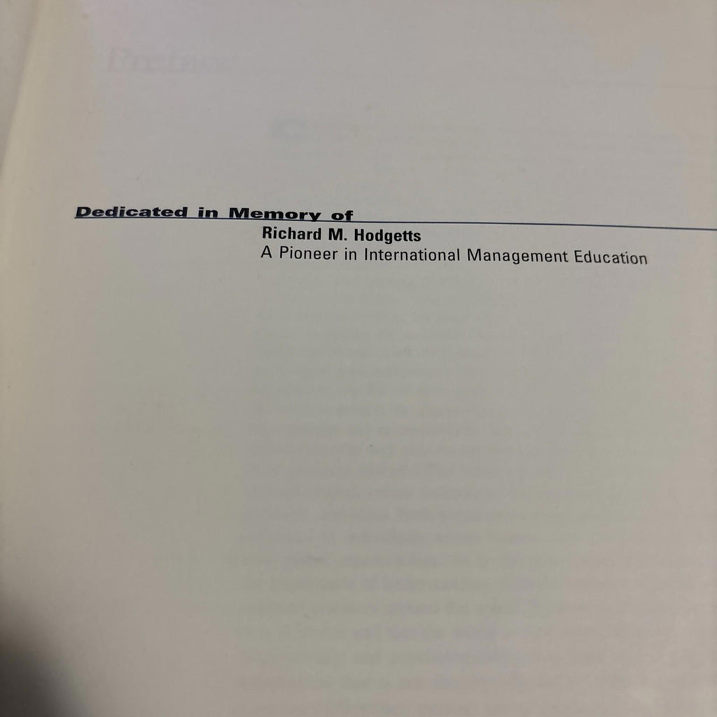 International Management : Culture, Strategy, and Behavior Hardcover - Come Sell Nearly Anything