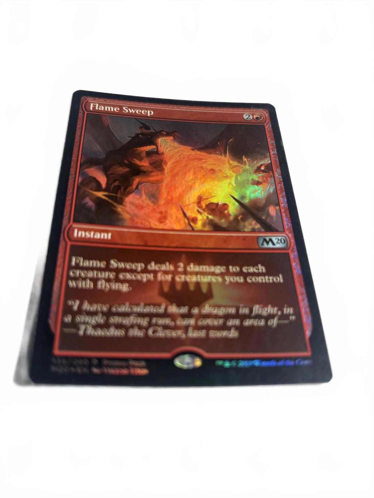 Flame Sweep Foil M20 Near Mint Magic: The Gathering Instant Card