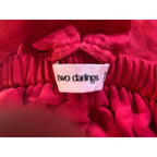 Red Girls Dress by Two Darlings Size 3 - Sleeveless