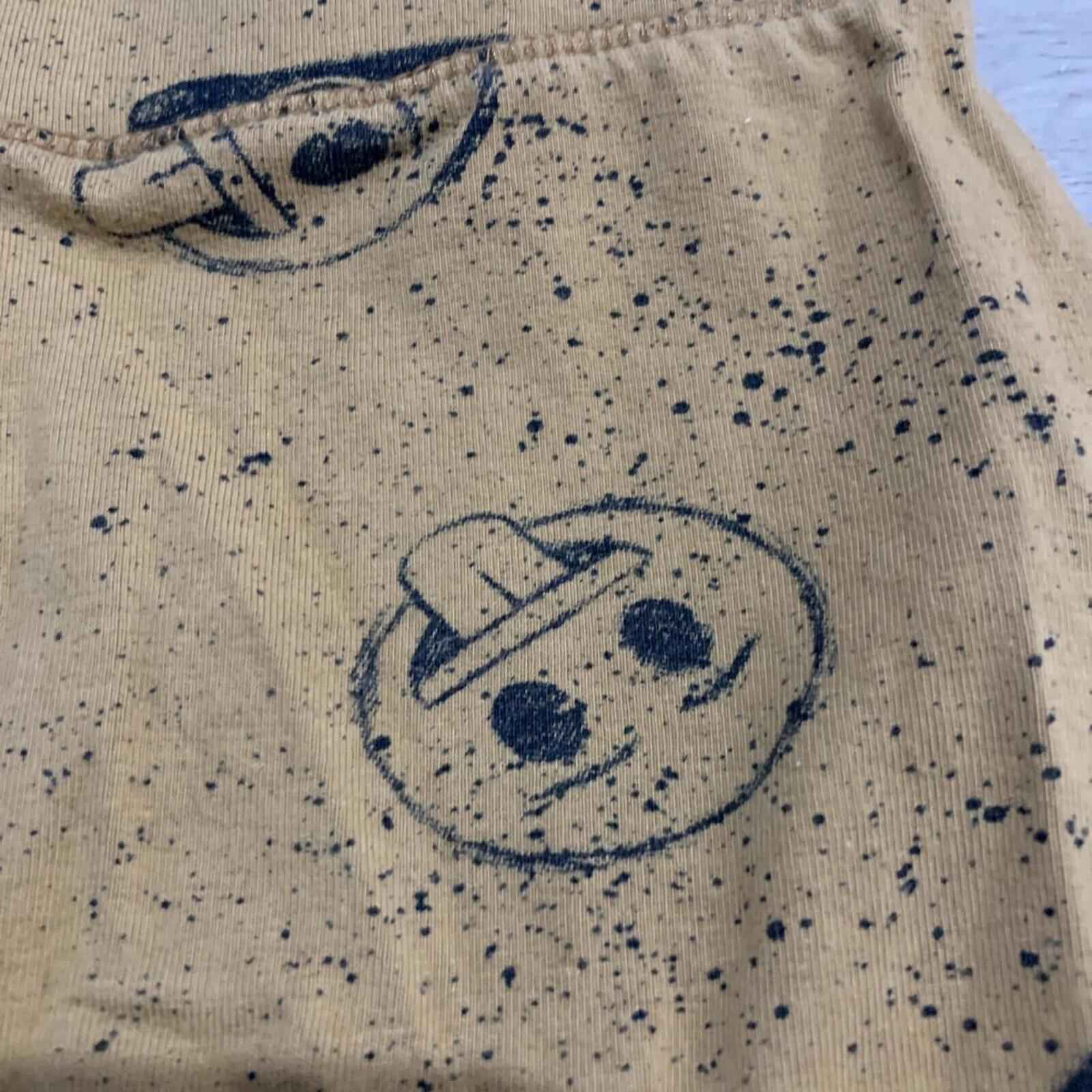 Emoji Baby Pants with Smiley Face Print