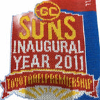 Gold Coast Suns AFL Football 2011 Member Inaugural Year Supporters Scarf. - Come Sell Nearly Anything