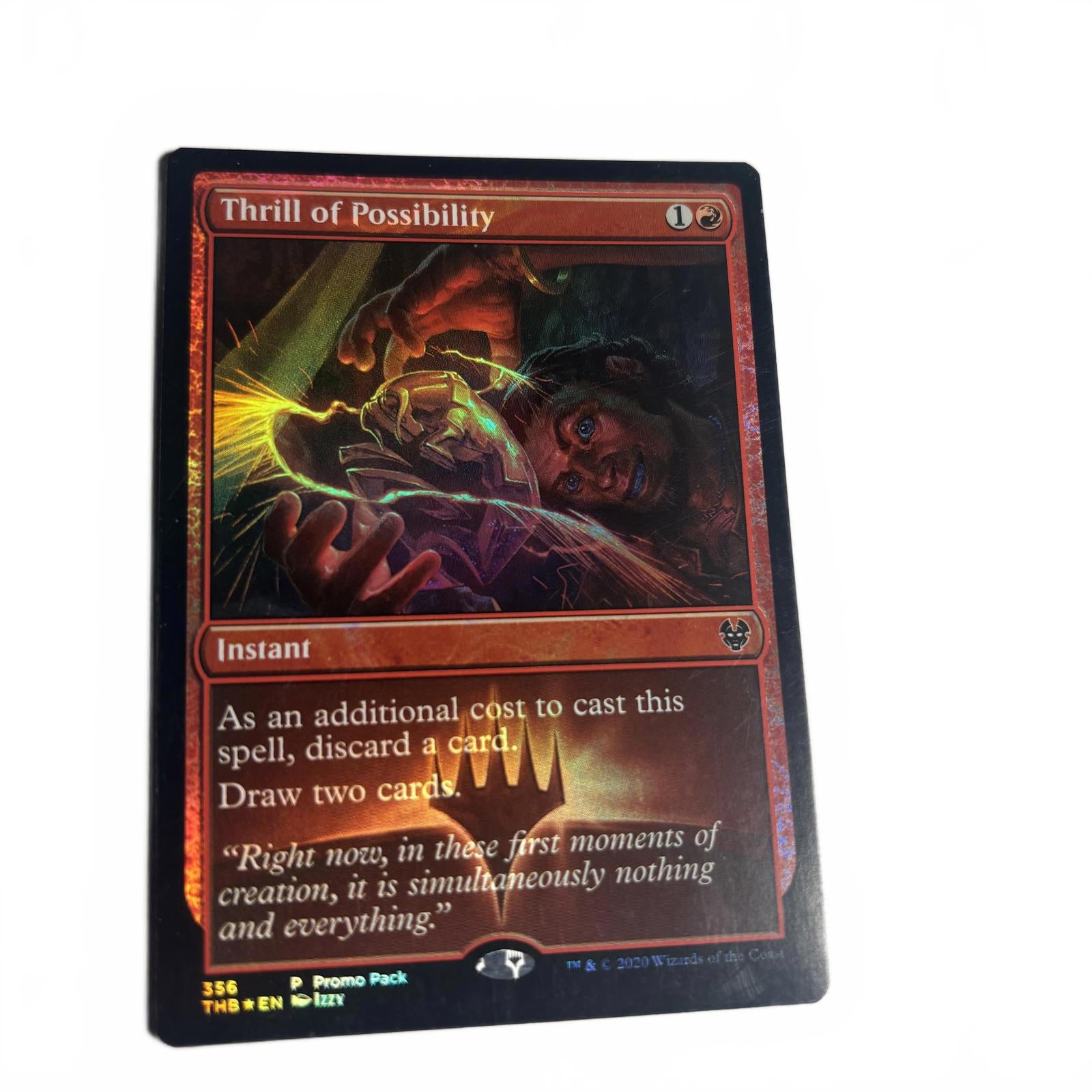 Thrill of Possibility Foil Theros Beyond Death Promo Pack Near Mint Game
