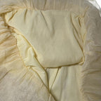 Mega Private Womenswear Yellow Embroidered Dress Size Medium - Come Sell Nearly Anything