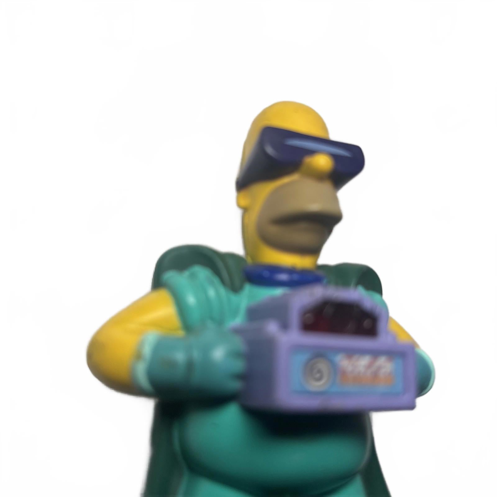 2011 Homer Simpson Treehouse Of Horror Figure Toy Burger King Kids Meal Light Up