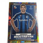 2022 Topps UEFA Club Competitions Superstars Fire & Ice  Rare Henrikh Mkhitaryan