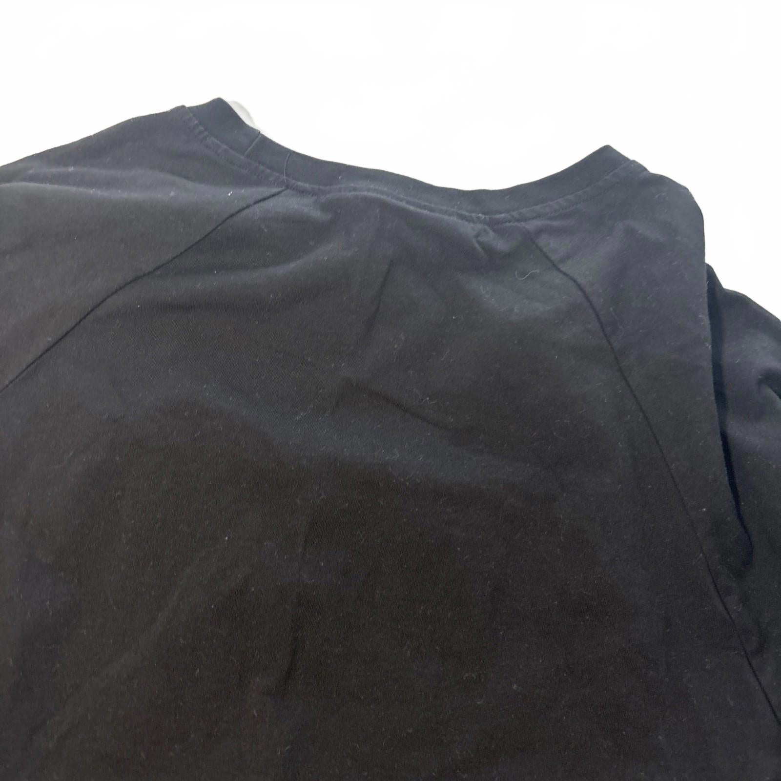 Trapstar It's A Secret Embroidered 3D Graphic Black M Crew Neck T-Shirt Tee