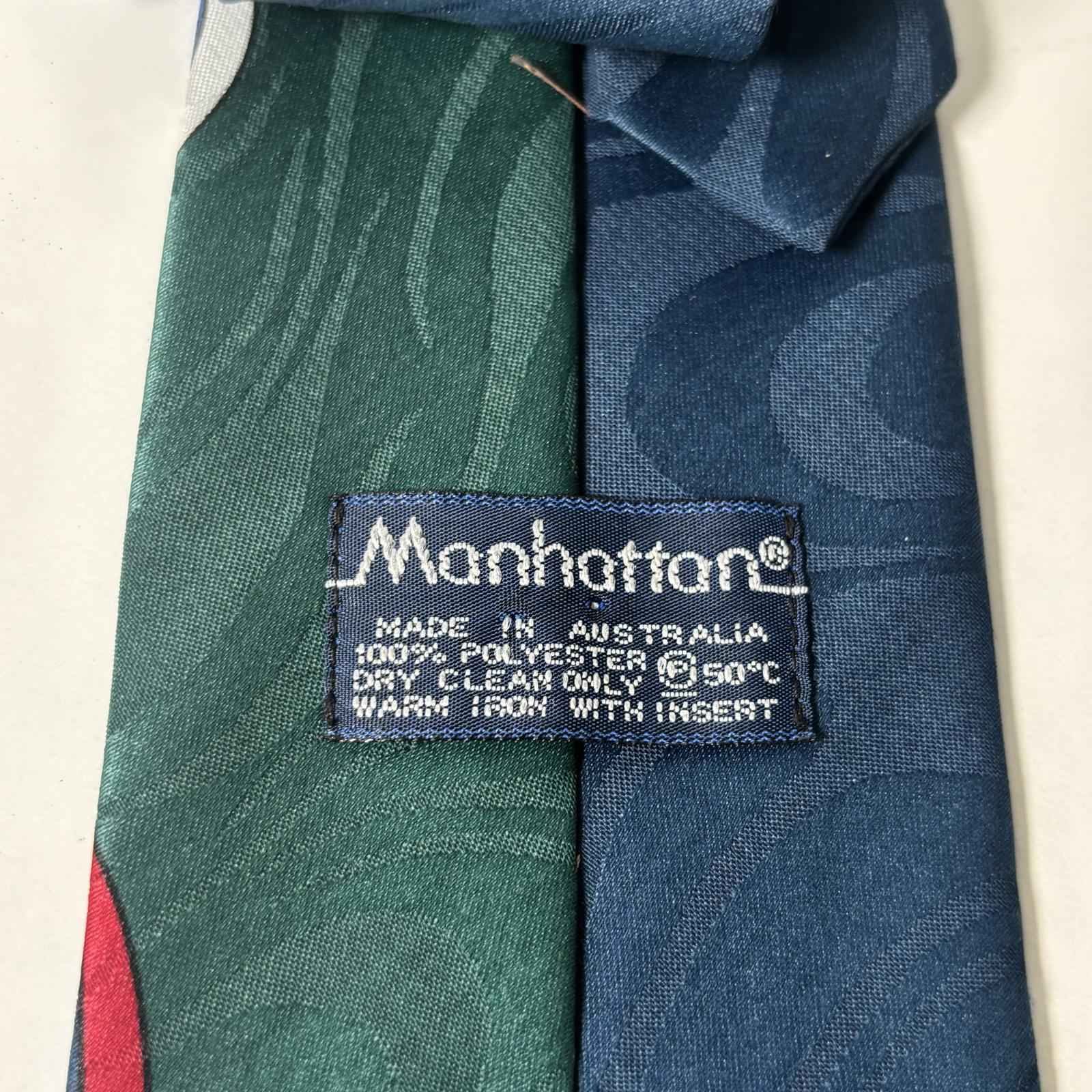 Men's Abstract Pattern Polyester Tie by Manhattan