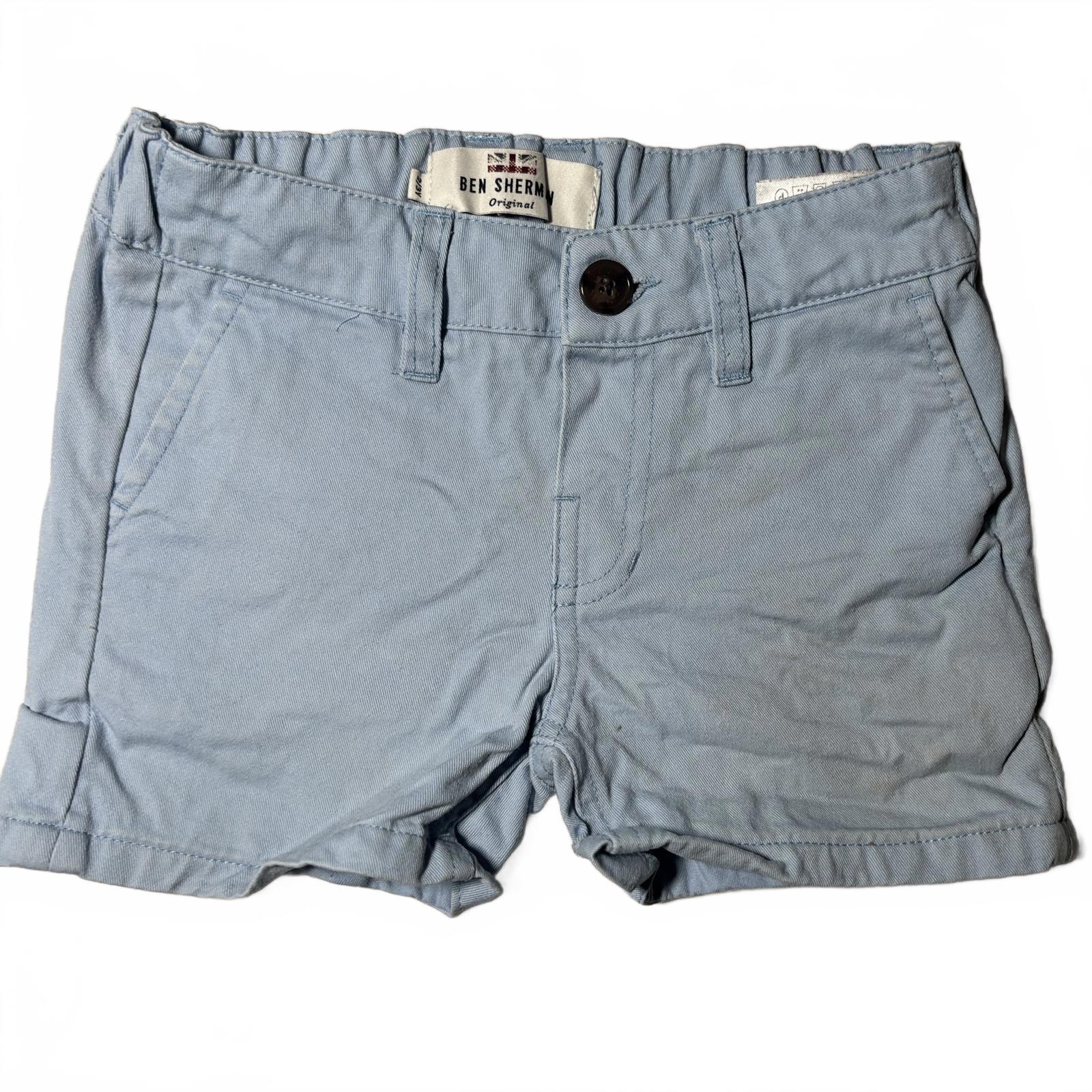 Ben Sherman Boys' Shorts Size 2-3Y Sky Blue Casual Summer