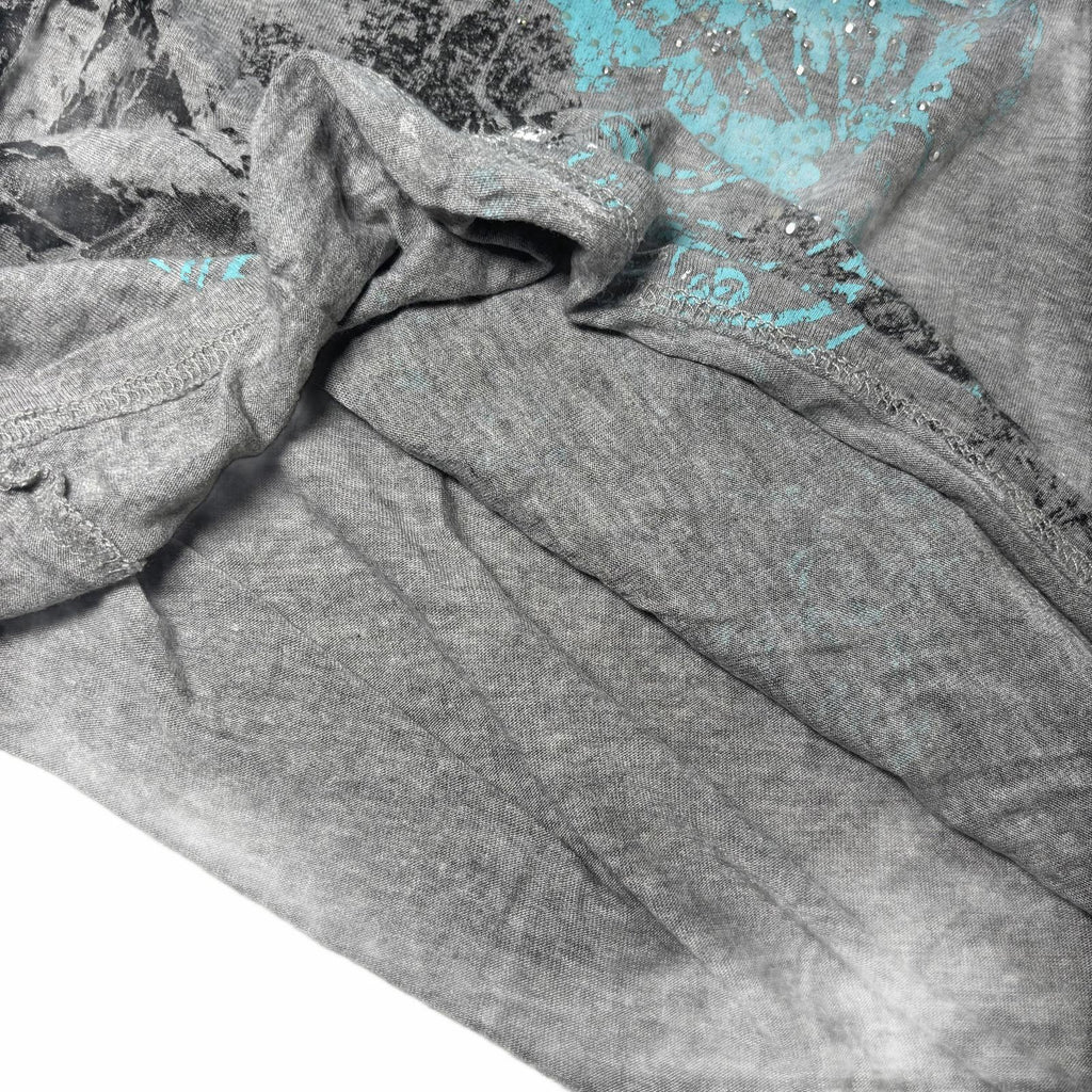 Ram Page Medium Women's Grey Graphic T-Shirt - Come Sell Nearly Anything