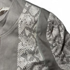 Noni B Medium Women's Snake Print Panel Jacket  #SnakePrint - Come Sell Nearly Anything