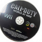 Call of Duty: World at War Nintendo Wii 2008 Shooter with Manual PAL VGC