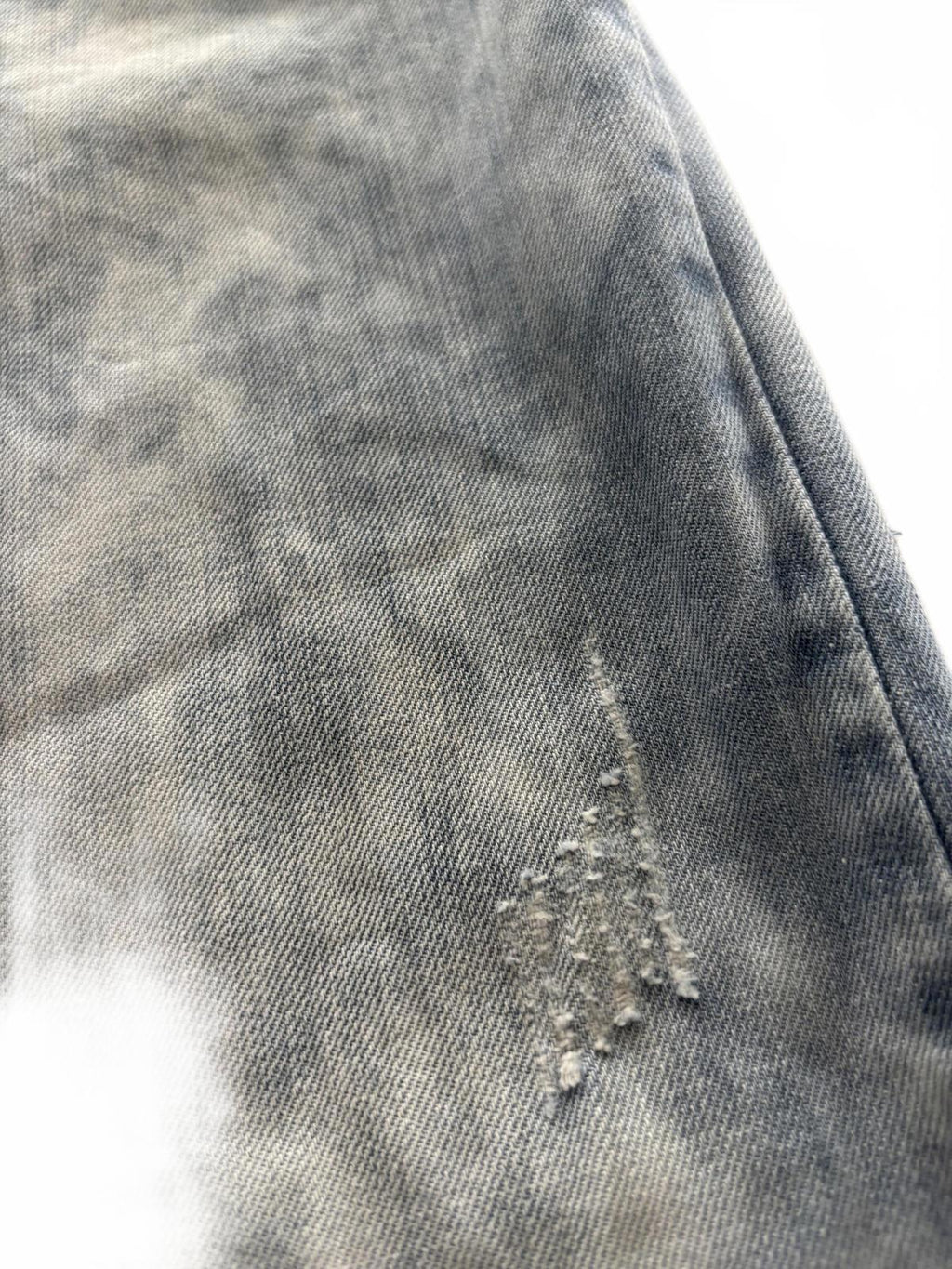 Just Cavalli Men's Straight Leg Jeans Size 31 Vintage Washed Denim Double Pocket