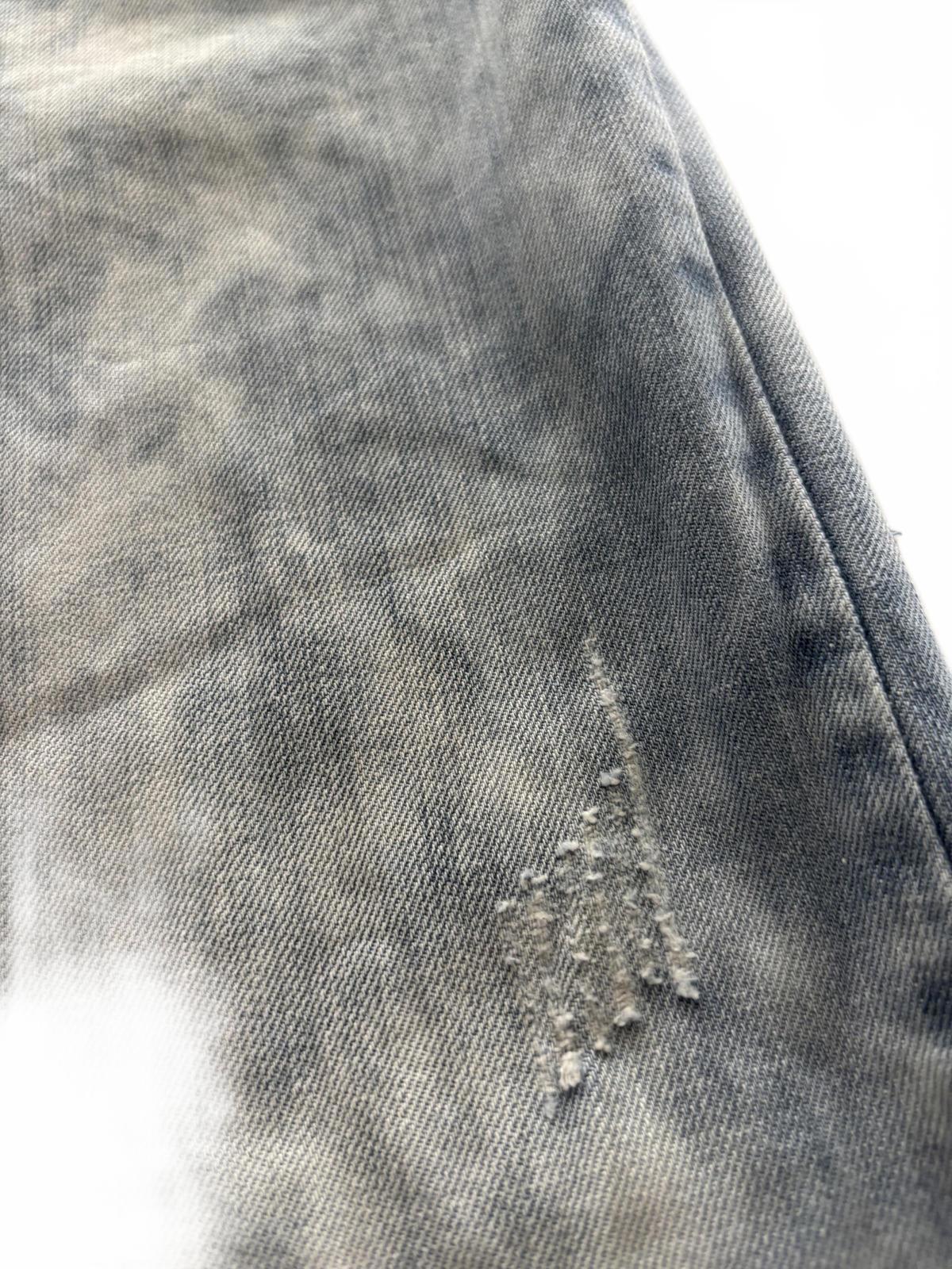 Just Cavalli Men's Straight Leg Jeans Size 31 Vintage Washed Denim Double Pocket