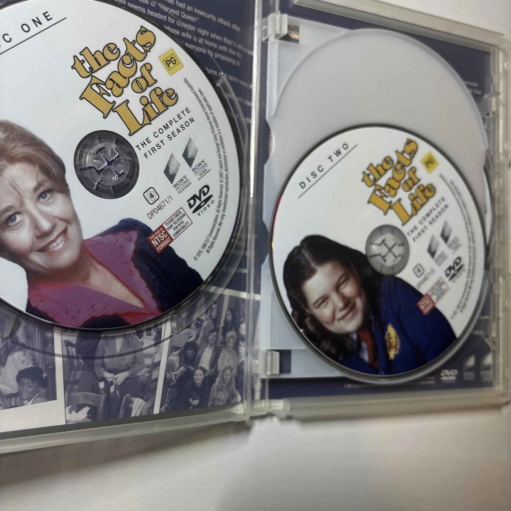 THE FACTS OF LIFE - Season 1 & 2 4 x DVD Set GC Region 4 Fast Free AUS Post