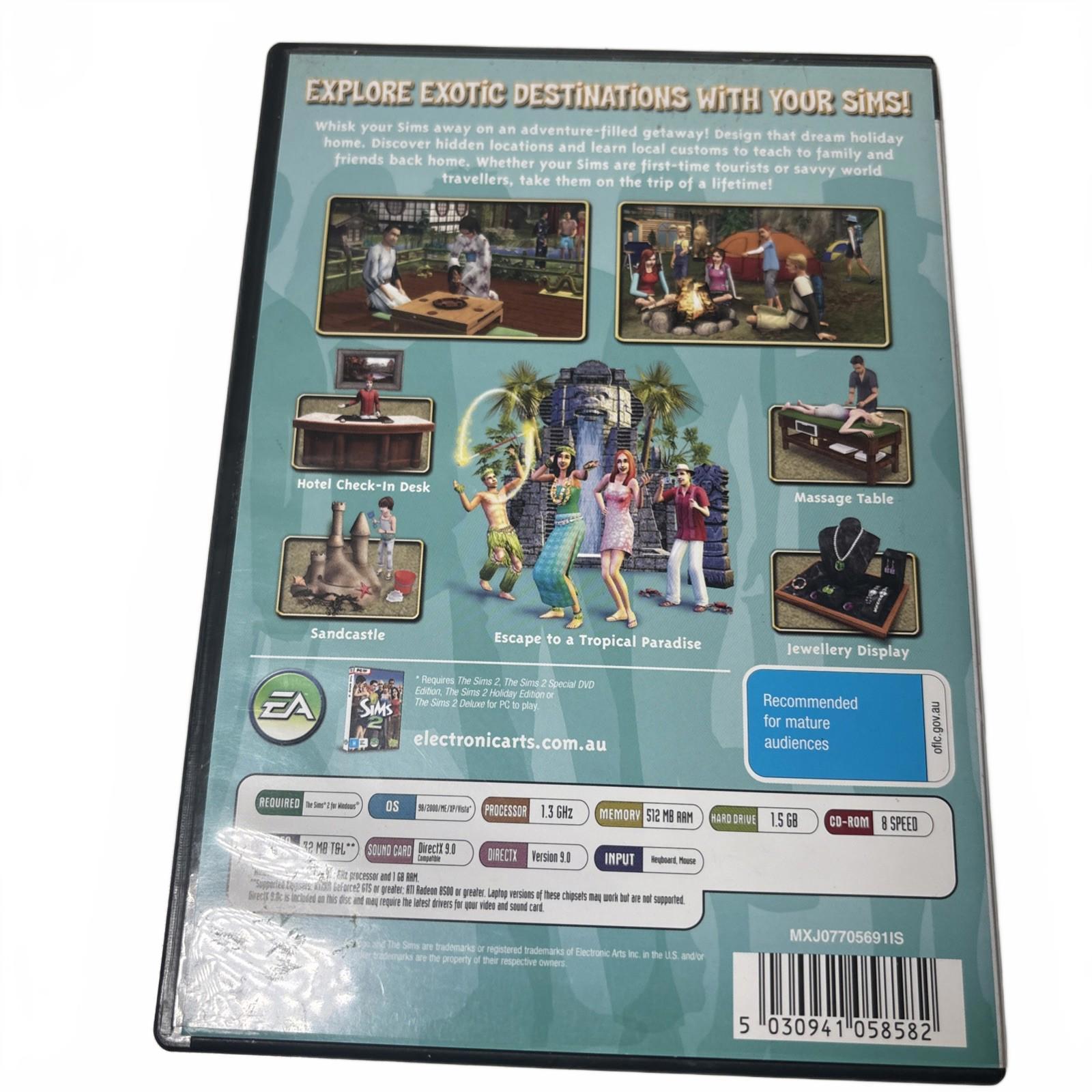 The Sims 2 Big Box Collection, Nightlife and Bon Voyage all complete (PC, 2004)