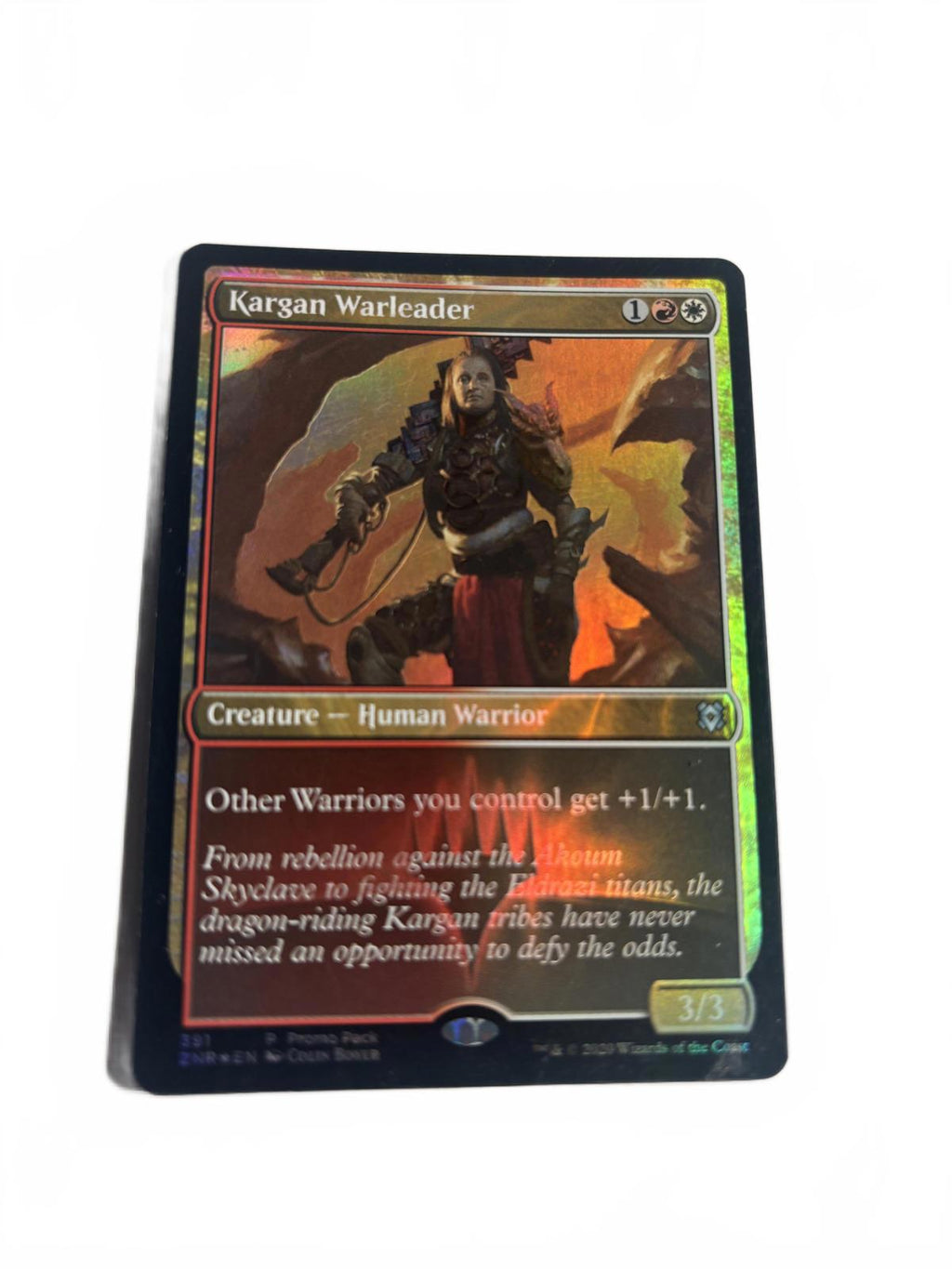 Kargan Warleader Foil - Scars of Mirrodin - Edition 2010 - Near Mint -